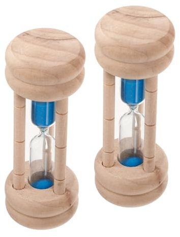 Healifty 2pezzi Da Minuti Per Ragazzo Ragazza Ragazza Timer Per Spazzolino Da Denti Portatile Cornice Per e Viaggi