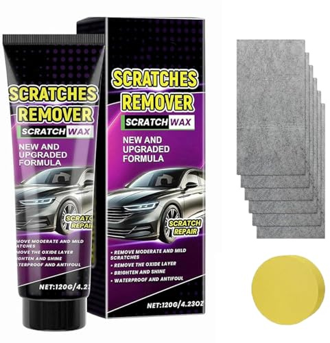 Autolack Kratzer Reparatur Für Auto,Kratzer Entferner Auto,Kratzer Reparatur Paste Polierwachs,Autopolitur Kratzer Entfernen,Kratzerentferner Autolack,Kratzer Entferner Testsieger,120G