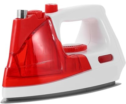 UPKOCH Fer à Repasser Électrique Éducatif pour Garçon et Filles, de Simulation D'appareil Ménager en Plastique sans Danger, Jeu de Rôle Amusant pour Garçon Fille, 1 Pièce, Usage