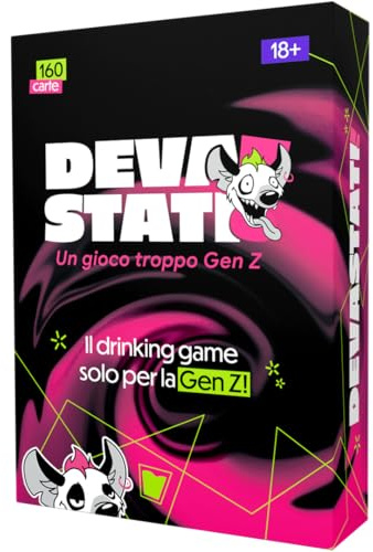 Devastati! Gen Z Drinking Game | Gioco da Tavolo alcolico | sfide e Gossip