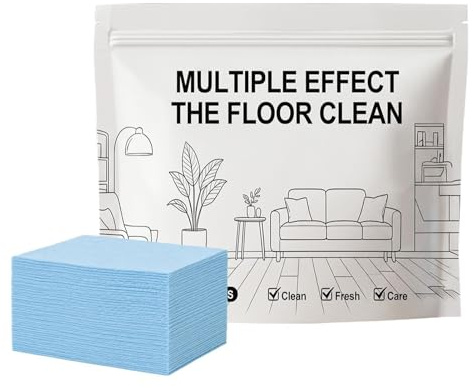 Limpiador de Suelos - 100 Piezas Multiusos Brillo Potente,Solución de limpieza para suelos de madera | para salón, oficina, uso comercial, laminado, madera y baldosa