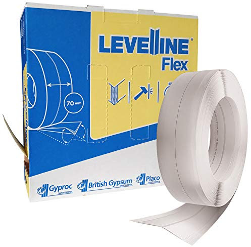 Rigips 5200606133 Levelline Kantenschutz, Weiß, 26 x 8 x 26.2 cm