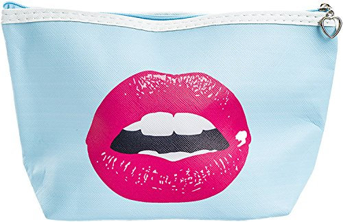 Kulturbeutel Kosmetiktasche Schminktasche Schminkbeutel Make Up Beutel Tasche (Mund)