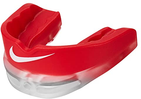 Nike Force Ultimate Fußball Mundschutz Universität Rot | Weiß