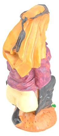 Figura del presepe Nascosto di 8 cm. Trova la figura natalizia. l'uomo che fa la cacca. statuetta cagando. Set di scena di natività, figure, Nascita di Gesù. 3 Re.