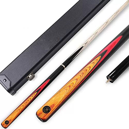 VGAZE Billiard cue Snooker Billard Queue Billiard Queue Set Snooker cue Billardqueue Kleiner Kopf schwarz acht Queue Snookerqueue schwarz 8 Tischqueue geteilt(Color:4,Size:)