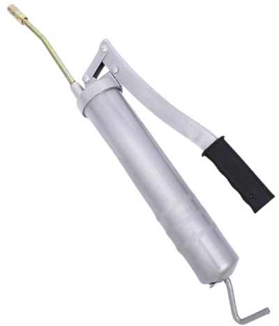 ARVALOLET Pistola de engrase manual de alta presión de 500 cm³ - Pistola de agarre resistente y duradera para una lubricación eficiente