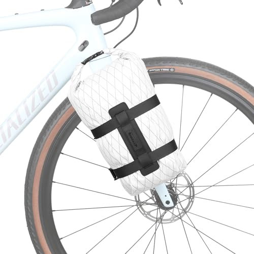 Rhinowalk Fahrrad Gepäckträgertasche Wasserdicht 6.5L Frontfork Tasche für Gepäckträger Vorne Fahrradtasche Fork Pack