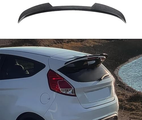 BLAFT Auto Heckspoiler für Ford Fiesta ST-Line MK6 MK6.5 2008-2017, Kofferraumspoiler für Autos Auto Heckspoiler Flügel Autospoiler Stamm Deckel Spoiler Auto Hinten Dach Spoiler