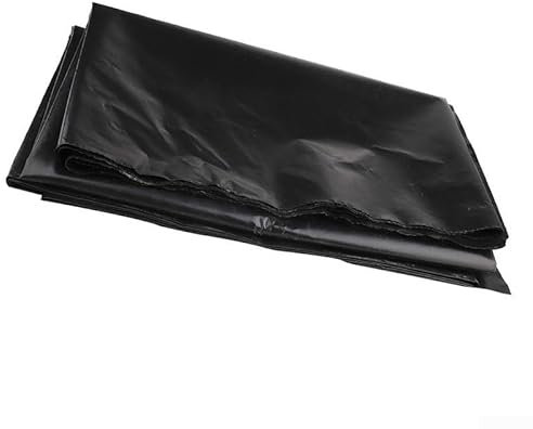 Fodera per laghetto da giardino, 2 x 4 m, impermeabile, pieghevole, per laghetti da pesce, giochi d'acqua, fontane, giardini d'acqua e cascate