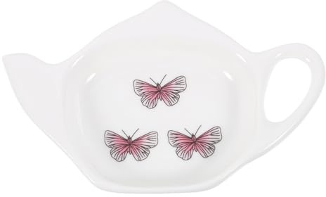 MUELODSIC Platillo De para Bolsitas De Té Bandeja Organizador De Bolsitas De Té Hogar Plato Decorativo para Forma De Tetera