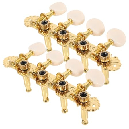 HAMPPLIES Chevilles de Guitare Métal pour Débutants Accessoires Instruments Durables Cordes Mandoline Clés de Précises Faciles à Installer