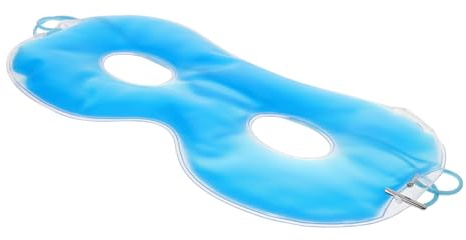 EPIGEIST Kühlende Gel augenmaske mit Kalt Warmkompresse Wiederverwendbar Weiches Pvc material Lindert Augenringe und Schwellungen Geeignet für Frauen Entspannende Schlafmaske für Besseren
