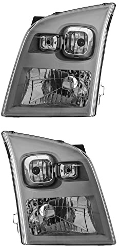Halogen Scheinwerfersatz Scheinwerfer Satz Hauptscheinwerfer Set links und rechts H4 Kunststoff passend für Transit Kasten FA_ FD_ FB_ FS_ FZ_ FC_ FM_ FN_