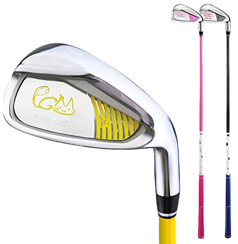 Mazza da golf per bambini per principianti 3-12 anni destrorsi in ferro #7 golf in ferro per ragazzi ragazze allenamento (nero (#7), per 3-5 anni)