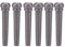 6Pcs Latón Puente de Pines Clavijas de Cadena Partes para Accesorio de Instrumento de Guitarra Folclórica