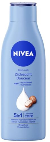 6er Pack - Nivea Body Milk 48h Feuchtigkeitsspendend – Seidig weich (Zijdezacht) – 250ml