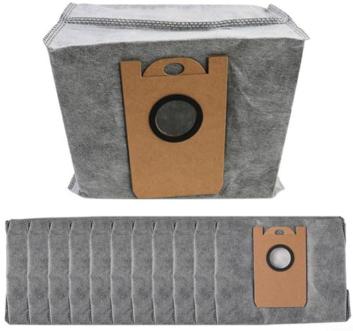 Gettimore Staubbeutel für Eufy Clean LR30 Hybrid+ Saugroboter, 12er-Pack, 3L Kapazität mit 4-stufiger Filtration