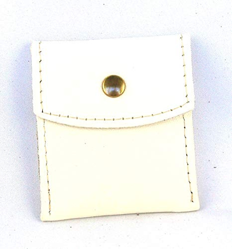 Adriatica Pelletteria Zeitschriftensammler aus Leder mit Messing (Packung mit 30 Stück) - in Stock, Beige,