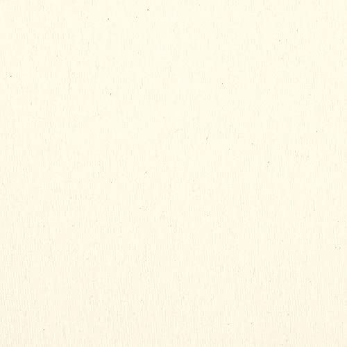 Kt KILOtela - Tessuto Arredo Canvas, Decorazione, Rivestire, Foderare, Divani, Tavolo, Sedia, Letto, Tende, Cuscini, Tovaglie, Borse, 300 cm Lunghezza x 280 cm Altezza, Écru Naturale ─ 3 Metri
