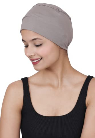 SAKUCHI Chemo Hats Solide Schlafmütze Damen Bambus Weiche Kopfbedeckung