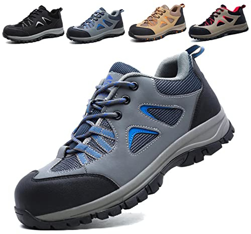 ISOOUS Chaussure de Securité Homme Femmes Chaussures de Travail Légère