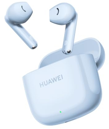 HUAWEI FreeBuds SE 2-40 hours battery life, compact and comfortable to grip, 3 hours music playback on a 10-minute charge, Bluetooth 5.3 connections, isle blue