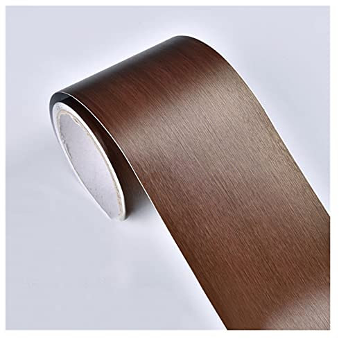 Selbstklebende Bordüre Gold Schwarz Wasserdichte Taille Linie Wandaufkleber Selbstklebende Baseboard Tapete Border Rolle Bad Abziehbilder Wohnkultur Film Film (Color : 5, Size : 500x10cm)