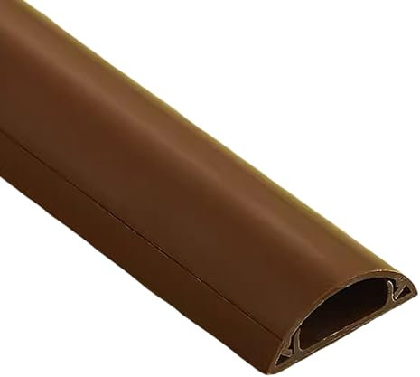 RobustWeg Kabel Verstecken Kabelkanal,Kabelkanal,Kabelschutz Kabelschacht,Kabelschacht,Kabelkanal Selbstklebend,Wand Kabelkanäle,Halbrunde Kabelführungen,Für alle Netzkabel in Haushalt,Büro