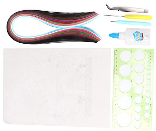LetCart Quilling Tool Set Paper Quilling DIY Craft Tool Set, Art Papercraft Decoration Kit for Paper Quilling, Includes Quilling Tool Set, DIY Quilling Tool, Papercraft Decor