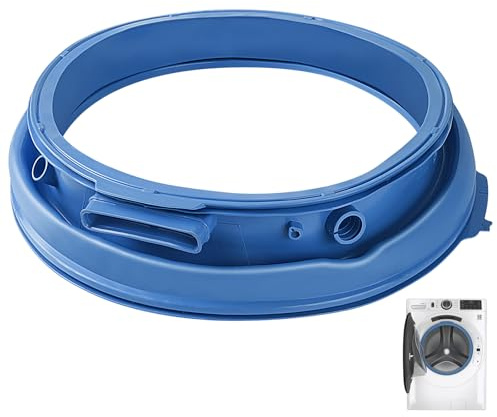 WH05X29521 Washer Door Gasket Seal for GE GFW550SSN0WW GFW550SSN2WW GFW550SSN5WW GFW550SSN1WW GFW550SPR5RS GFW550SPN0DG GFW550SPR4RS GFW550SSN4WW Etc, Replace 4978358 AP6983548 PS12743602 EAP12743602