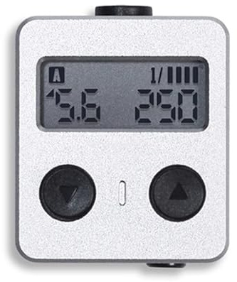 Vituord Kamera-Aufsteckbelichtungsmesser, Digitaler Umgebungslichtbelichtungsmesser, 30° Sichtfeld, Mit OLED-Bildschirm, Für Filmkameras, Fotografie Und Studio, Silber