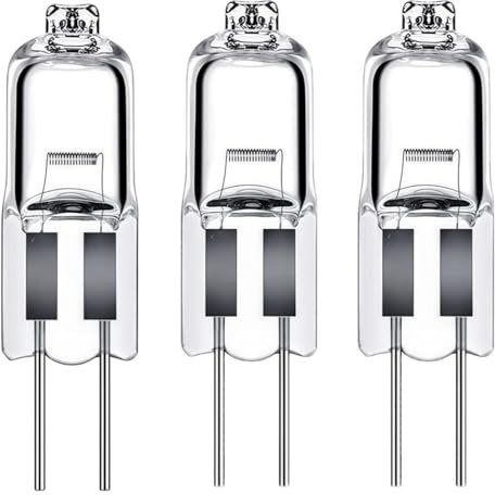LISOCLU G4 Halogenlampen 6v 12v 24v 110v 220v 5w 10w 20w 28w 35w 40w 50w Warmweiß 3000k Dimmbare,g4 Halogenlampen Für Dunstabzugshauben Küchen Wohnzimmer Schlafzimmer(220V-50W/3PCS)