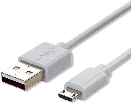 V-TAC VT-5301 Micro-USB naar USB Kabel - 1 meter - wit