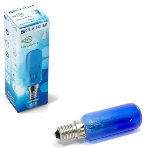 Aspares for Bosch Fridge Freezer Refrigerator Lamp Bulb Compatible with 25W E14 SES Blue 612235 00612235