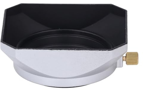 Sxhlseller Paraluce Quadrato da 46 Mm, Paraluce retrò con Finitura Interna Opaca per Fotocamera Digitale Mirrorless