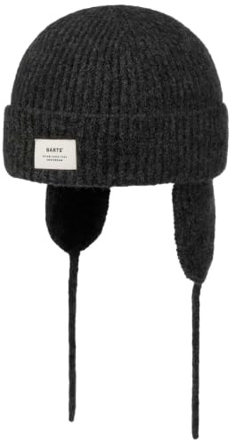 Barts Damen Beanie Strickmütze Hillstar Earflap gestrickte Wintermütze mit Ohrenklappen