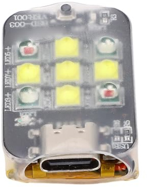 Lumière Stroboscopique de Drone, Lumière Anti-collision pour Vol de Nuit de Drone, Lampe LED Flash Rechargeable Universelle pour Avata 2, pour Air 3, pour Mini 3 Pro, pour Mavic,