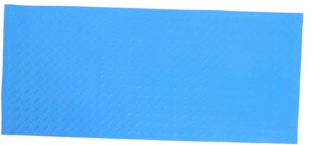 Swimming Pool Ladder Mat PVC Non Slip Protective Cushion Blue