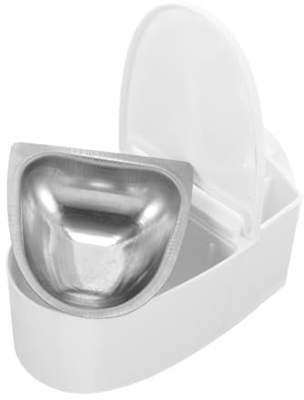 Zerodeko Posacenere Da Parete a Forma Di Vaso in Acciaio Inossidabile Con Design Compatto Per Bagno Capacità Ottimale e Multiuso Per Sigarette e Piccoli Oggetti