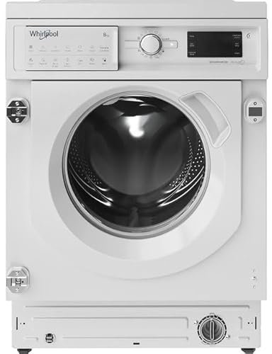 Whirlpool BIWMWG81485UK Integrated 8kg Washing Machine with 1400 rpm - White - B Rated