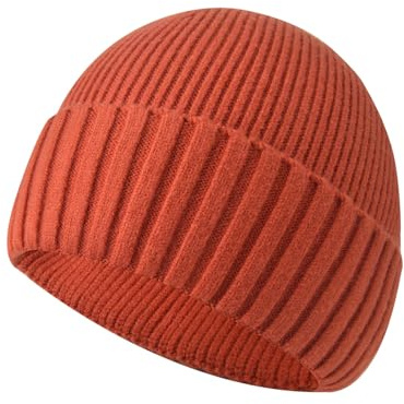 Baynetin Beanie Mütze Strickmützen Damen Herren Winter Warme Unisex Wintermütze Fisherman Strickmütze Hat Geschenk für Freundin Männer Frauen