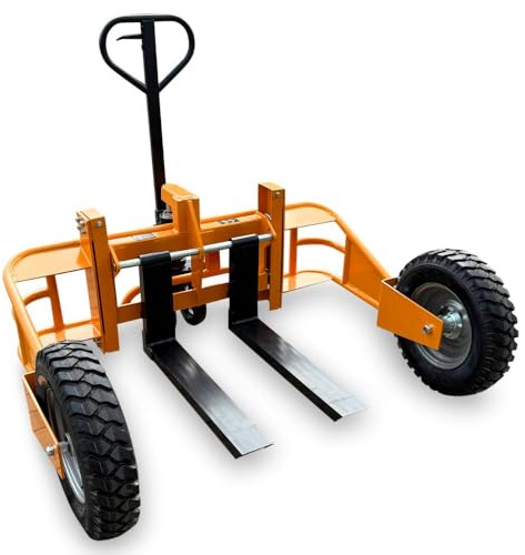 Geländehubwagen Oswald GH12-1.250 kg Tragkraft - verstellbare Gabeln - Handhubwagen, Stapler