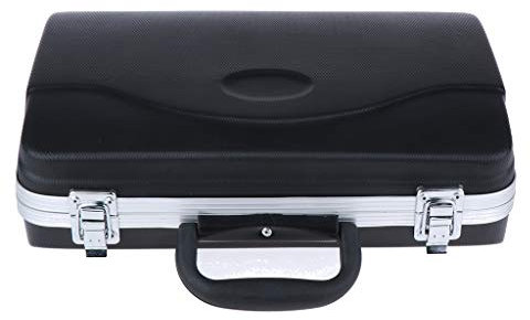 B Baosity Wasserdicht Klarinettekoffer, Klarinettentasche, Schaumstoffpolsterung Hülle Hard Case Bag für Klarinette und Zubehör