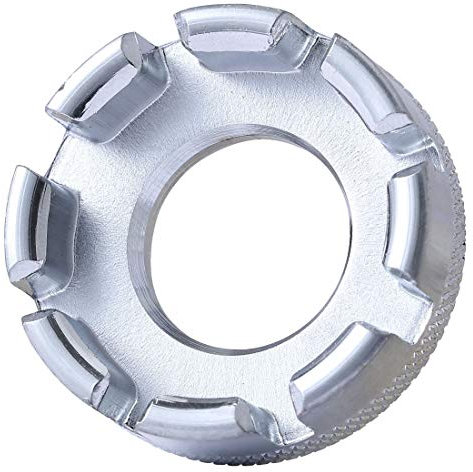 Dymoece Fahrrad Speichen Werkzeug Fahrradrad Speichenschlüssel Werkzeug 6 in 1 für Speichen Größe 10 11 12 13 14 15 Fahrrad reparieren