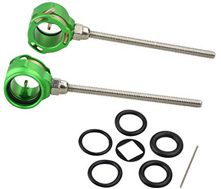MILAEM Bogenschießen Visier für Recurvebogen Bogenvisier Jagdvisier 0.019 Optical Fiber Zielvisier für Recurve Bogen Jagdzubehör