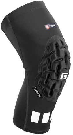 G-Form Pro Handball 180 Rodillera Acolchada (individual) - Soporte Ligero, Transpirable y Flexible para la Comodidad y Protección del Atleta - Negro, X-Grande