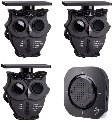 Sistema di allarme solare senza fili a lungo raggio da 1/2 miglio, IP65, resistente alle intemperie, rilevatore di movimento e sensore di movimento per esterni, 120 dB, sirena con luce sonora, sistema