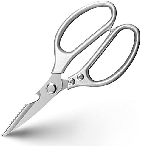 Kitchen Scissors, Kitchen Chicken Bone Scissors Fish Scissors Chicken Duck Cutter Shears Stainless Steel Scissors Scale Clean Cook Scissors