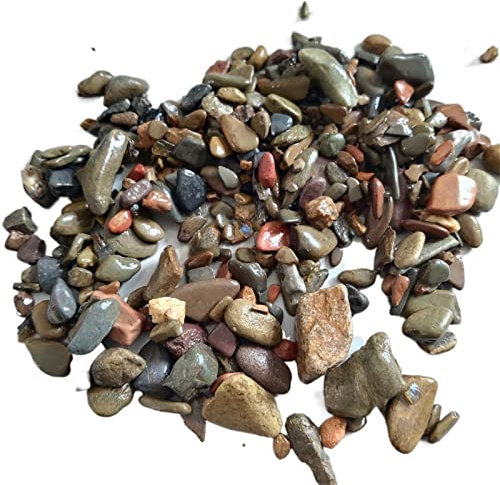 CZAOINCU Raumdekoration 100g Natürlicher Strom Sand Aquarium Substrat Landschaftsbau Dekorative Kleine Steine ​​Aquarium Aquarium Dekoration Stein (Color : 5-30mm)